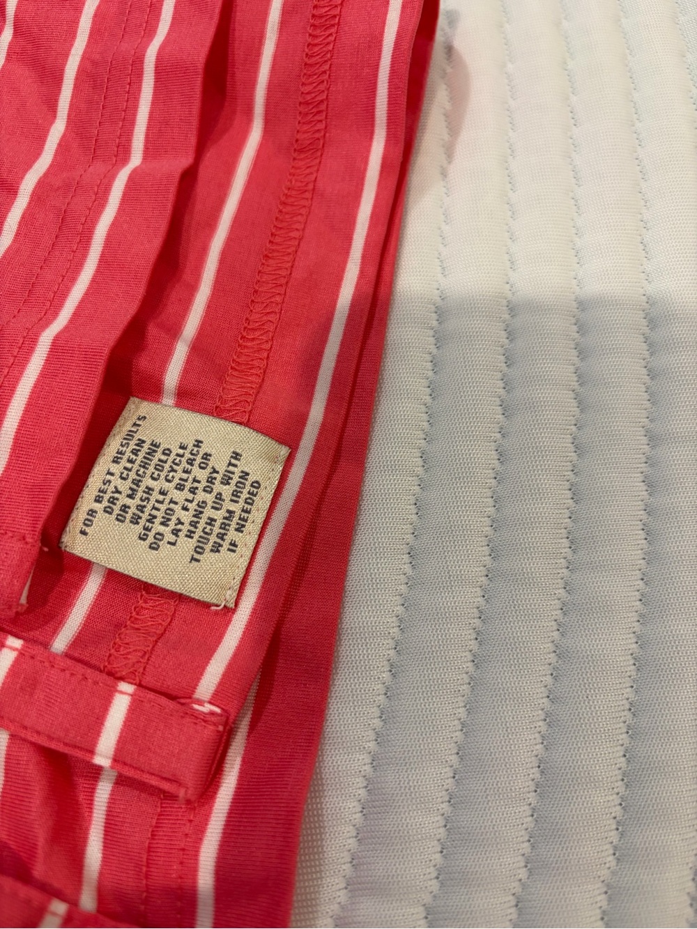 Peter Millar Pink and White Striped Polo - Picture 5 of 5